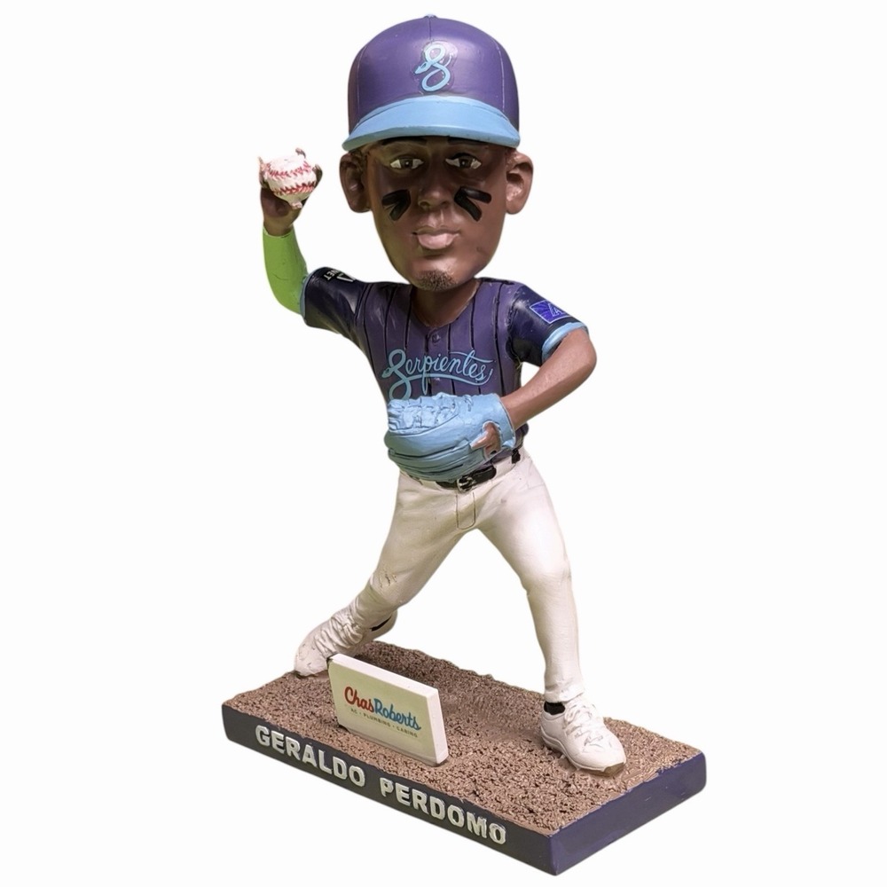 Geraldo Perdomo AZ DBacks MLB Serpientes Bobble Head City Connect Jersey 2025
